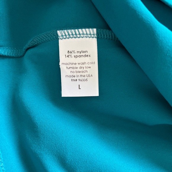 Susana Monaco Women Square Neck Bell Sleeves Straight Hem Dress Size L - Picture 7 of 9